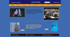 Desktop Screenshot of carynfeder.com