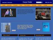 Tablet Screenshot of carynfeder.com